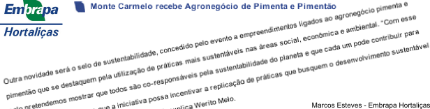 Embrapa news